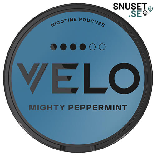 Velo Mighty Peppermint ny design och dosa 2024