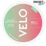 Velo Wintery Watermelon Mini tidigare design och dosa