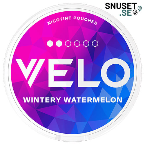 Velo Wintery Watermelon Mini ny design och dosa 2024