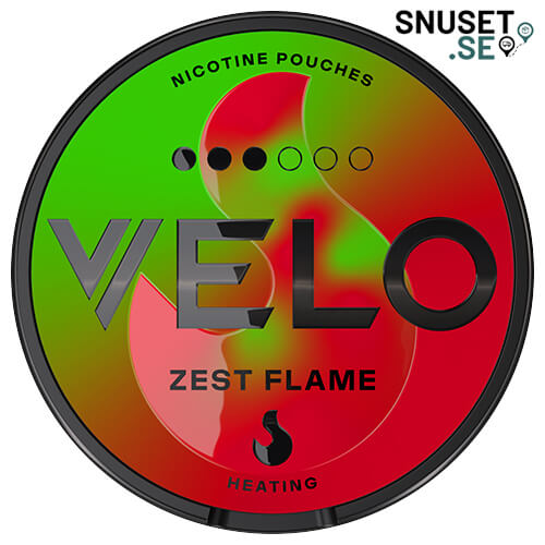 Velo Zest Flame Vitt Snus