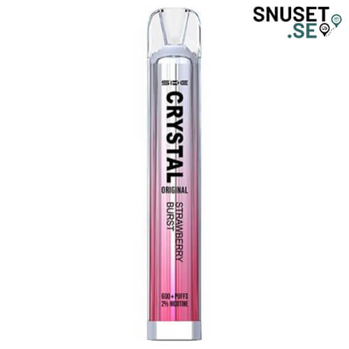 SKE Crystal Bar Strawberry Burst 600 20 mg Vape