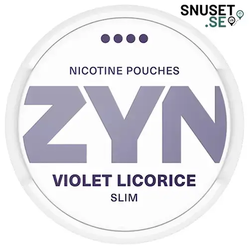 Zyn Violet Licorice Slim 4