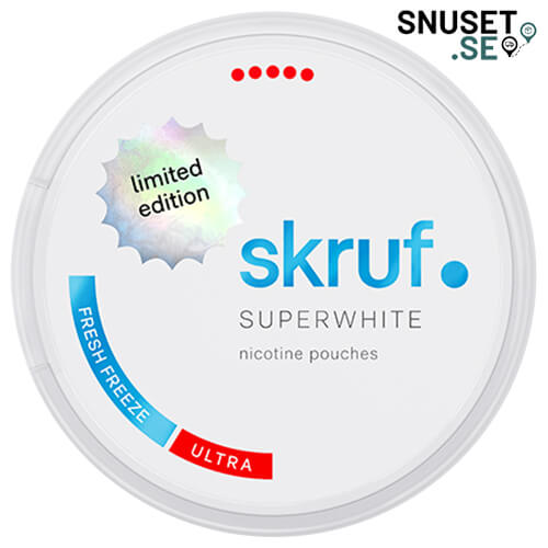 Skruf Super White Fresh Freeze Ultra Strong LTD