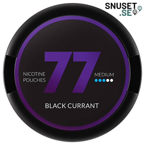 77 Black Currant Starkt Vitt Snus