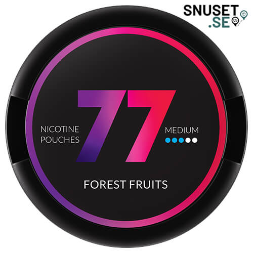 77 Forest Fruits Starkt Vitt Snus