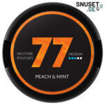 77 Peach & Mint Starkt Vitt Snus