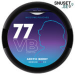 77 VB Edition Arctic Berry Starkt Vitt Snus