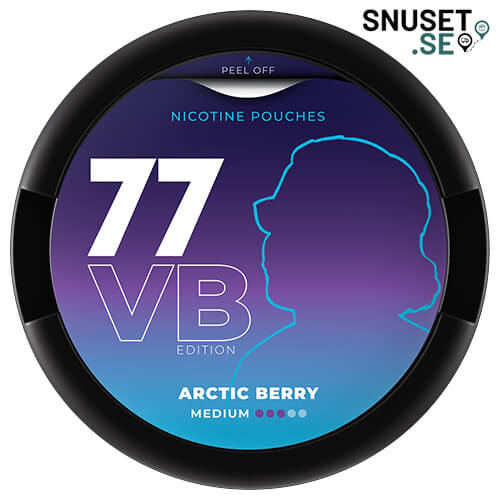 77 VB Edition Arctic Berry Starkt Vitt Snus
