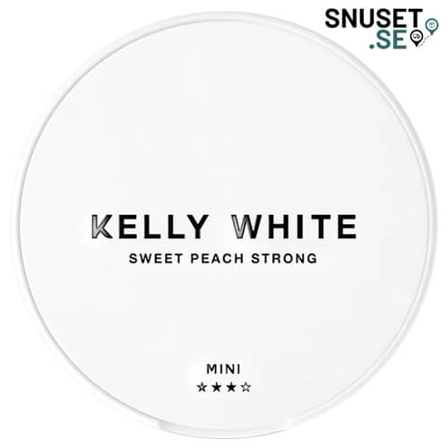 Kelly White Sweet Peach Minisnus