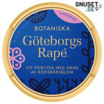 Göteborgs Rapé Botaniska Limited Edition Vit Portion