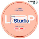 Loop Studio Hot Peach Slim Tobaksfritt Vitt Snus