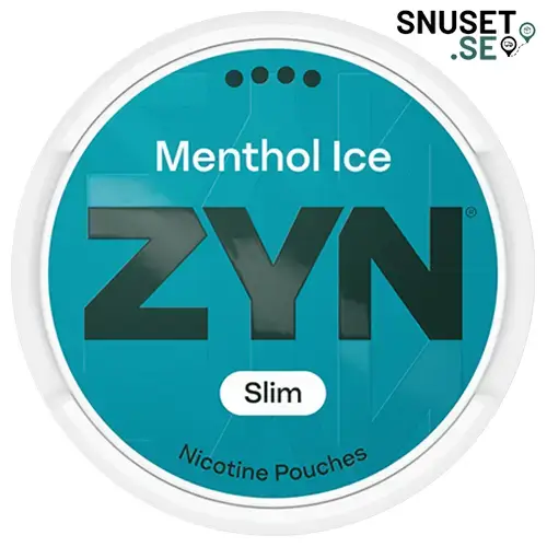 Zyn Menthol Ice Slim 4, nya dosa med det nya namnet.
