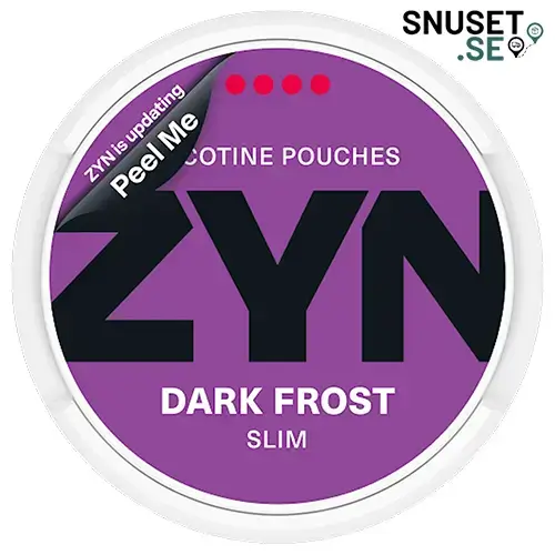 Zyn Dark Frost Slim 4 snart ny design 2025