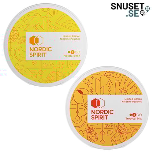 Nordic Spirit Melon Fresh & Tropical Mix 2-pack