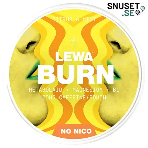 LEWA Burn Functional Citrus Mint ny design 2025
