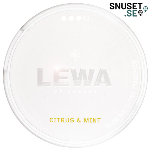 LEWA Citrus Mint Vitt Snus