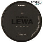 LEWA Classic Liquorice Starkt Vitt Snus