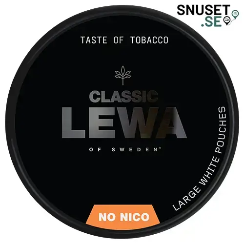 LEWA Classic Taste of Tobacco No Nico ny design 2025
