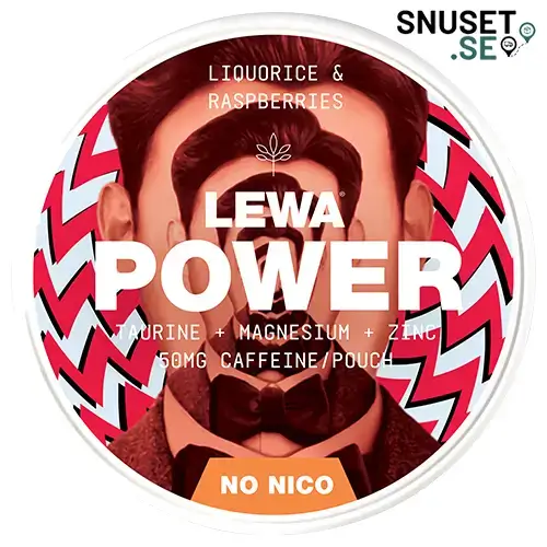 LEWA Power Functional Liquorice Raspberries ny design 2025