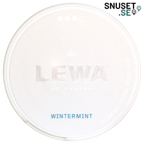 LEWA Wintermint Vitt Snus