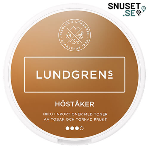 Lundgrens Höståker Stark Original Tobaksfritt Snus