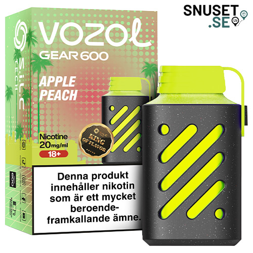 Vozol Gear 600 Apple Peach 20 mg