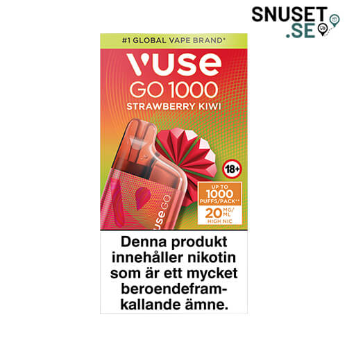 Vuse Go Box 1000 Strawberry Kiwi 20 mg