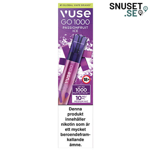 Vuse Go Passionfruit Ice 1000 10 mg