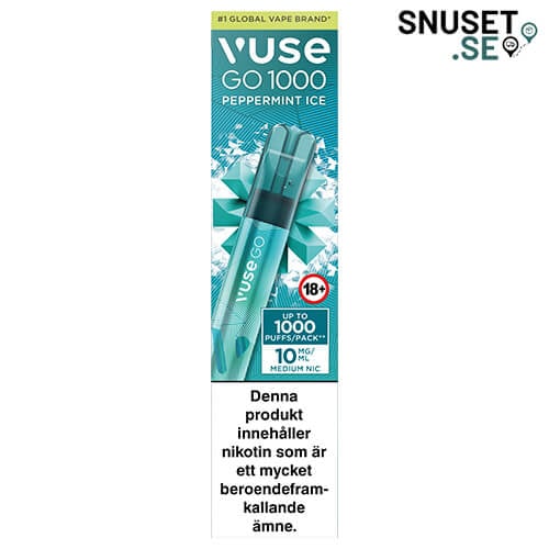Vuse Go Peppermint Ice 1000 10 mg