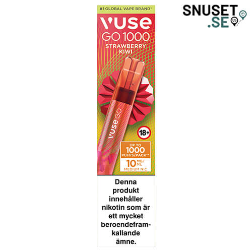 Vuse Go Strawberry Kiwi 1000 10 mg