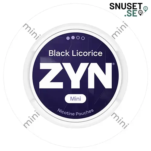 Zyn Black Licorice Mini 2 Minidosa