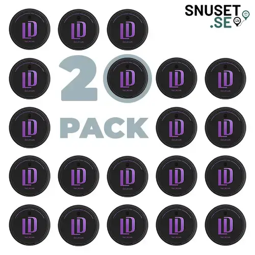LD Salmiak Portion 20-Pack