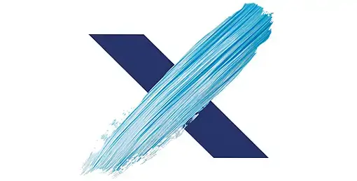 X tidigare Zone X logotyp