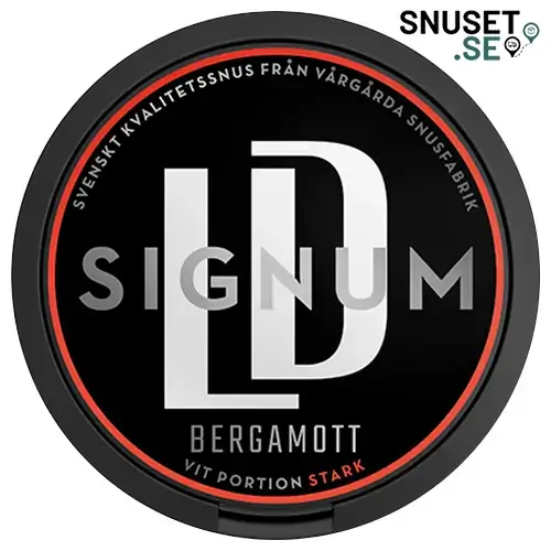 LD Signum Bergamott Stark Vit Portionssnus