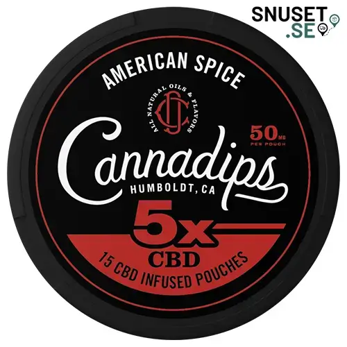 Cannadips American Spice CBD