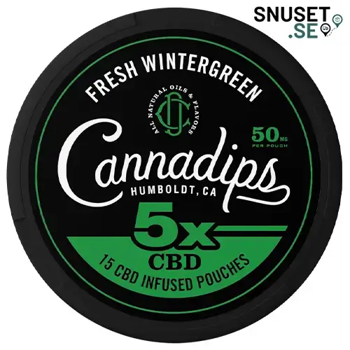 Cannadips Fresh Wintergreen CBD