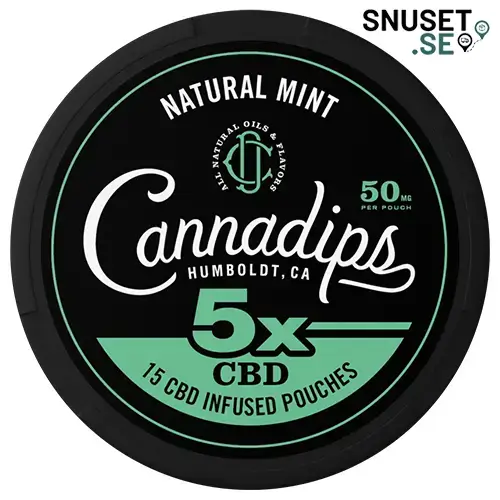 Cannadips Natural Mint CBD