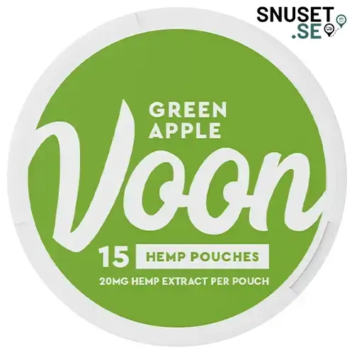 Voon Green Apple CBD-snus