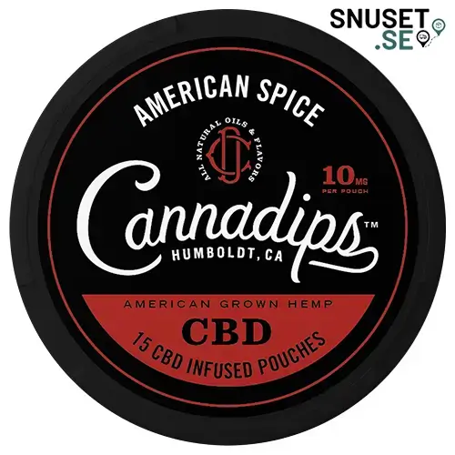 Cannadips American Spice 10 mg CBD