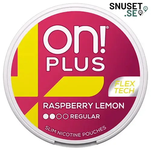 On! Plus Raspberry Lemon Regular