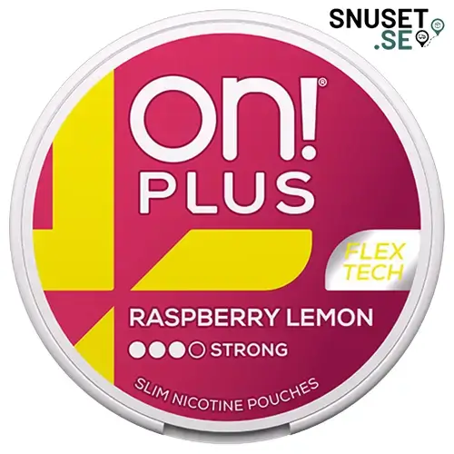 On! Plus Raspberry Lemon Strong 3