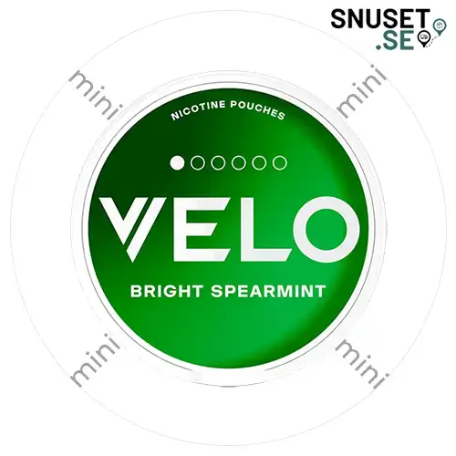 Velo Bright Spearmint Mini Minidosa