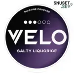 Velo Salty Liquorice nyhet januari 2025