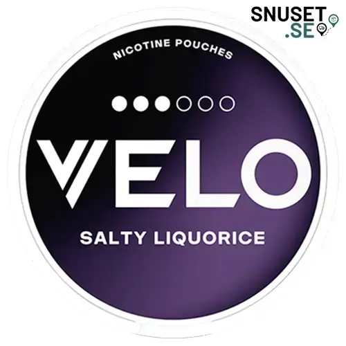 Velo Salty Liquorice nyhet januari 2025