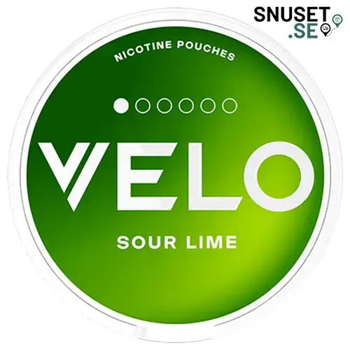 Velo Sour Lime Mini nyhet januari 2025