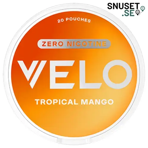 Velo Tropical Mango Zero nyhet januari 2025