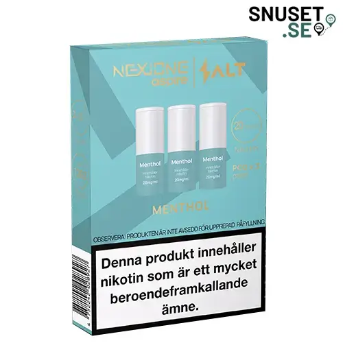 Nexione Aspire Salt Menthol 20mg Pod 3-pack
