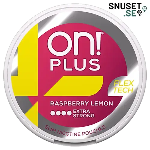 On! Plus Raspberry Lemon Extra Strong 4