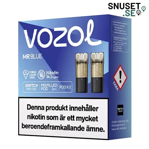 Vozol Mr Blue 14,5mg Pod 2-pack