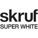 Skruf Super White New Logo 2025